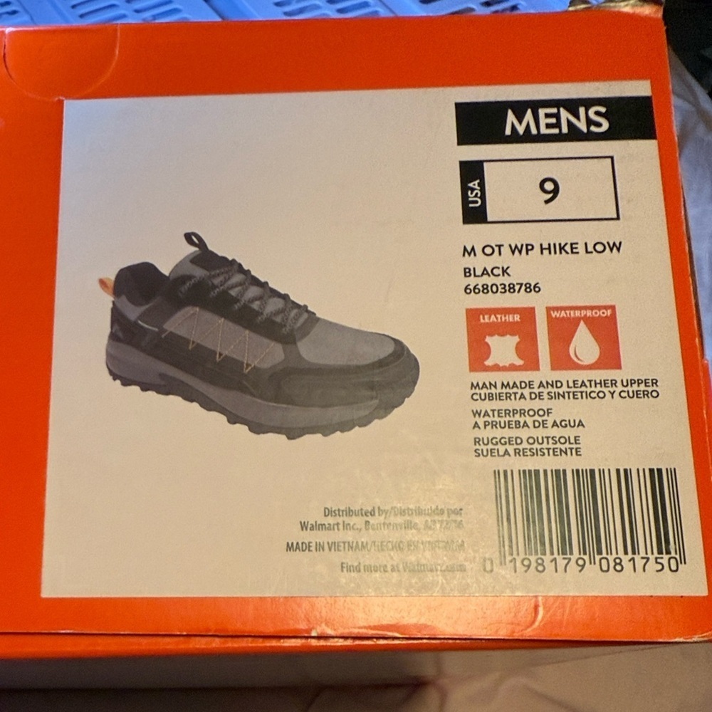 NEW Ozark Trail Men's Waterproof Hiking Shoes Low Top Off The Grid Size 7 - Picture 16 of 16